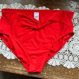 New red Bathing Suit Bottom